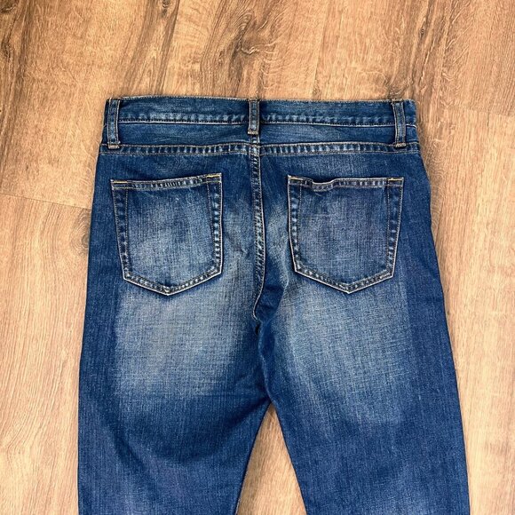 Uniqlo Straight Relaxed Denim Jeans Sz 26 - Picture 11 of 11
